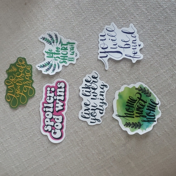Set of 6 stickers - Picture 1 of 3